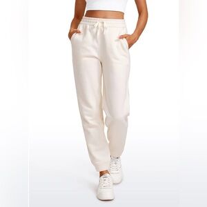 Fleece Lined High Rise Sweatpant 28''